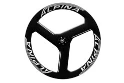 Alpina 3 Spoke Full Carbon Tubular Track Wheelset (White) -Bikes Gear Sales Alpina 3 Spoke Carbon Track Wheelset 4 1