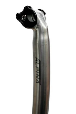 Alpina 31.6mm Titanium Seatpost (350mm Setback) -Bikes Gear Sales Alpina 31 6 titanium 3