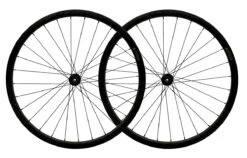 Alpina A3D 30mm Carbon Clincher Disc Brake Road Wheelset (Black)