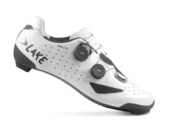 Lake CX 238 Cycling Shoes (Wide-White/White)