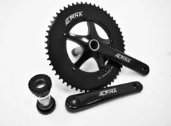 Alpina Track Crankset & Bottom Bracket -Bikes Gear Sales New Alpina Crankset 4