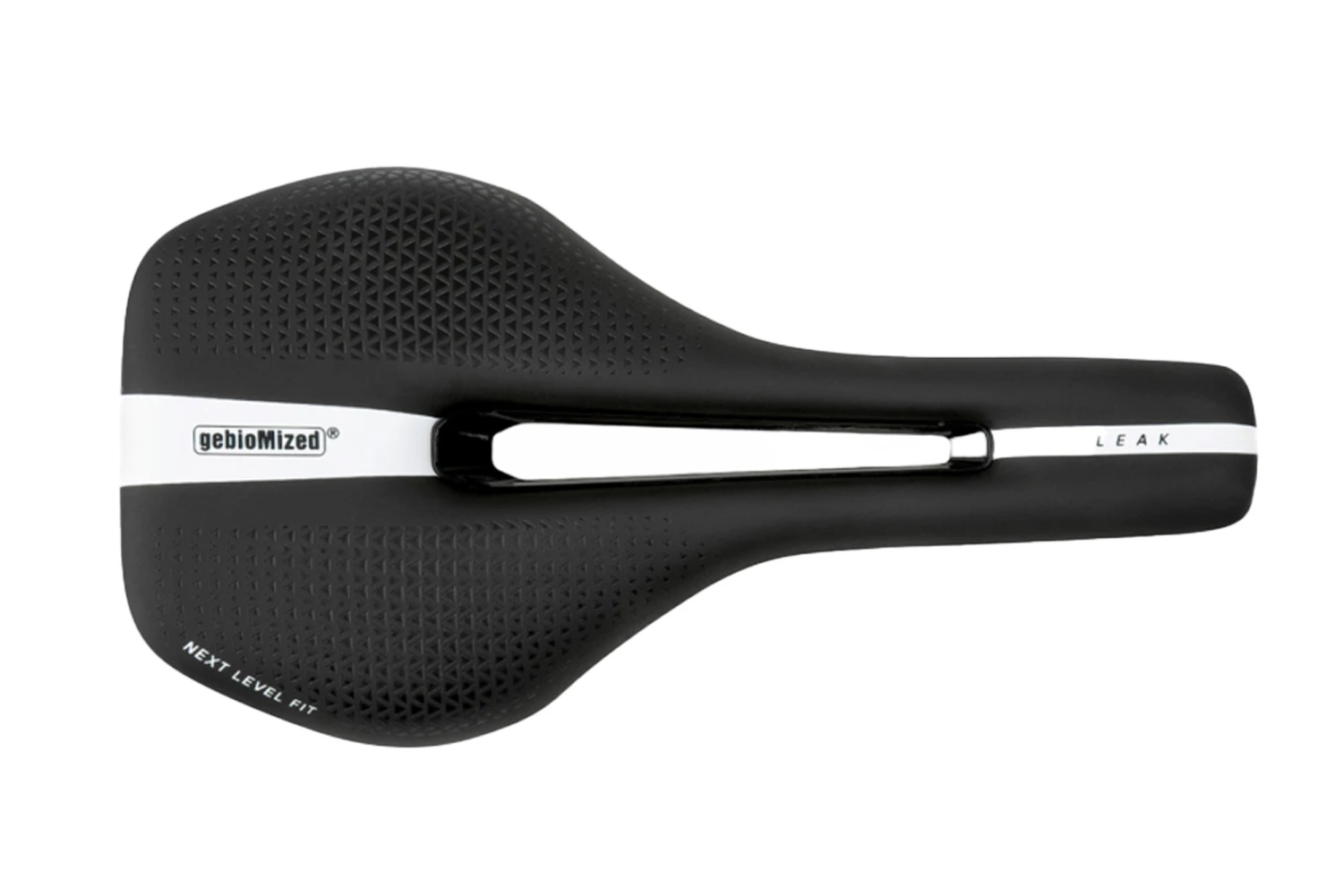 GebioMized Sleak Cut-Out Saddle (Width-135-Black) 1 GebioMized Sleak Cut-Out Saddle (Width-135-Black)